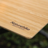 Naturehike 户外可折疊大竹台 (NH22JU012) | 野外簡易桌 | 圓角桌面