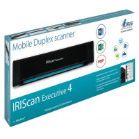 IRIScan Executive 4 便攜式彩色雙面掃描儀 | 掃描雙面文件 | 8PPM雙面掃描 | 香港行貨
