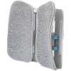 LEBAND 樂班二代人體工學可調靠背椅墊 - 灰色含布套 | 85mm自由高度可調 | 雙直徑扭簧