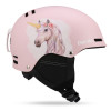 NANDN 卡通滑雪頭盔 - 粉紅獨角獸L碼 | 頭盔透氣設計 | 頭圍鬆緊調節