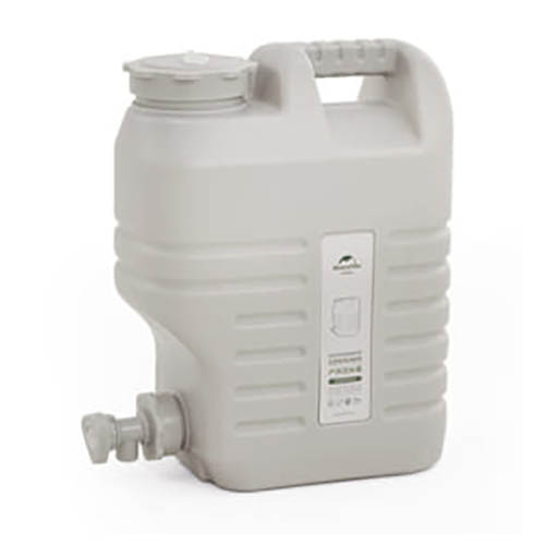 NatureHike 12L 戶外PE食品級儲水桶 - 米白 (NH16S012-T) | 飲用水桶帶蓋儲水器 - 12L