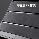 BLACKDOG BD-SNX003 60L PP折疊收納箱 - 黑色  | 可作桌面使用 | 20KG承重