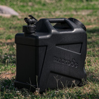 BLACKDOG BD-ST004 便攜式連水龍頭12L蓄水桶 - 黑色 | 9cm大出水口 | 雙手柄設計 | 內置水龍頭