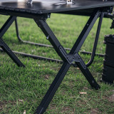 BLACKDOG BD-ZZ004 鋁合金折疊蛋捲桌 | 50KG承重 | 一捲收納