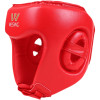 WESING 九日山散打拳擊訓練護頭頭盔 - 紅色XL碼