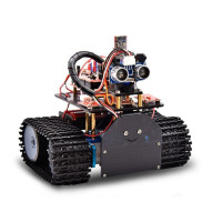 KEYES Arduino Mini履帶坦克 (不含電池) | 追光/避障等功能 | APP藍牙控制 | 支援Arduino編程 