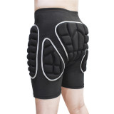 WOSAWE 滑雪專用彈性防摔減震護臀褲 - M | 70％臀部減震 | 1.5cm厚EVA防護墊