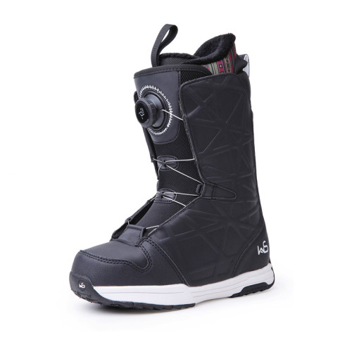 WS TGF2000 鋼絲鞋帶快穿單板滑雪靴 - 44碼 | 加固鞋跟鞋頭 | 耐寒耐摺皮料 | TGF鋼絲扣系統