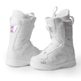 WS 女款TGF鋼絲鞋帶快穿單板滑雪靴 - 38碼 | 加固鞋跟鞋頭 | 耐寒耐摺皮料 | BOA鋼絲扣系統
