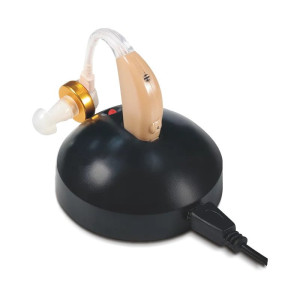 【設陳列試用 - 現貨發售】Hopewell HAP-73U 掛耳充電式助聽器 (+120dB) | 高效降噪 | 左右耳均適用 