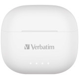 Verbatim 66833 藍牙5.3 ENC Flat 真無線藍牙耳機 - 白色 | 藍牙5.3 | 重低音 | 香港行貨