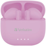 Verbatim 66835 藍牙5.3 ENC Flat 真無線藍牙耳機 - 紫色 | 藍牙5.3 | 重低音 | 香港行貨