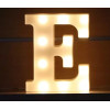 LED 暖白字母燈 - 小款 (16cm高) - E | 不含電池 | DIY自由組合 | 家居派對裝飾
