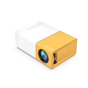 YG300 Pro 升級版480P家用迷你投影機  | 480p影片投影 | USB流動電源供電 | 內置喇叭