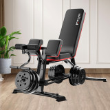 MIKING 7合1多功能健身啞鈴凳 | 家用健身器材 | 專業健身椅 | 臥推飛鳥凳 仰臥板羅馬椅
