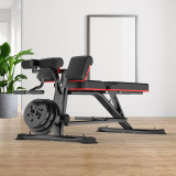 MIKING 7合1多功能健身啞鈴凳 | 家用健身器材 | 專業健身椅 | 臥推飛鳥凳 仰臥板羅馬椅