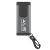 ALS GFL061R 迷你充電式便攜電筒 - 灰黑 | 60流明 |  鑰匙扣燈 | 僅重16g