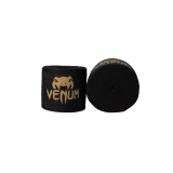VENUM 純棉拳擊紮手帶 4.5米款 Hand Wraps - 黑金