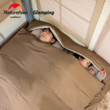 Naturehike 雙人帶枕加厚棉睡袋 (NH21MSD02) (不含睡墊) | 舒適溫度> 6°C | 底下可配睡墊使用 | 連帽設計防風保暖