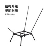 Blackdog 高背折疊鋁合金月亮椅 (BD-YLY003) | 承重150KG