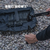 Blackdog 30cm加高不銹鋼防風營地釘 - 單枝裝 (BD-ZPPJ001)