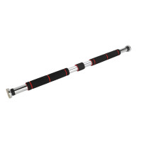 免打釘安裝引體上升橫桿單槓 | 65-100cm伸縮 | 150kg承重 | 不傷門框設計 | 螺旋伸縮桿