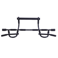 家用免打釘安裝多功能健身器橫桿單槓 | 不傷牆面 | 200KG承重 | 一桿多用 | 防滑泡棉 | 居家健身