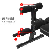 OneTwoFit OT085 可摺疊腹肌訓練椅 | 6檔高度調節 | 仰臥起坐板 | 香港行貨