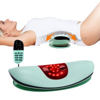 智能腰椎熱敷按摩器 | 腰椎曲線矯正 | 氣囊牽引 | 紅藍光溫感熱敷 | 低頻脈衝EMS按摩