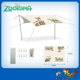ZOOTOPIA 戶外露營系列 - 4-7人方形防水遮陽天幕 | 迪士尼正版授權 | 4x3米天幕
