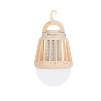 PELLIOT USB充電露營滅蚊燈 - 卡其色 | 電擊式滅蚊 | IPX6防水 PELLIOT USB充電露營滅蚊燈 - 卡其色 | 電擊式滅蚊 | IPX6防水