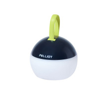 PELLIOT 露營充電LED小掛燈 - 黑色 | IPX6防水 | USB充電
