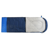 PELLIOT 秋冬保暖棉睡袋 1.3kg款 - 中青色 | 舒適溫度> 10°C | 拉鏈可全開 | 連帽設計防風保暖