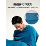 PELLIOT 抓絨輕薄信封毛毯睡袋 - 藍色 | 可拼雙人睡袋