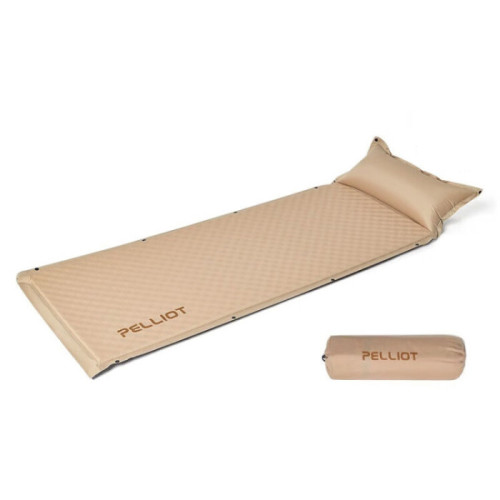 PELLIOT 單人加厚自動充氣睡墊 | 一體式氣枕 | 可拼接設計