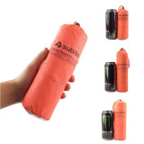 SUBITO 單人信封式熱反射鋁膜睡袋 | 熱量反射保暖 | 高能見性橙色 | 僅重131g
