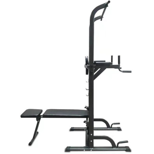 HCG08 帶靠背單槓引體上升器 (連健身椅款) | 高度可調節 | 多項健身訓練適用