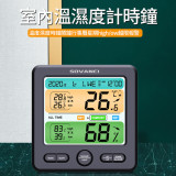 SOVANCI 多功能電子溫濕度計 (XHX-6211) - 白色
