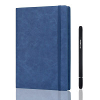ELFINBOOK TS A5智能紙本筆記本 - 藍色 | 紙本書寫後可擦除 | 配合app掃描保存 | 自動歸檔保存