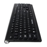 ELEPHANT KEM-W2011 靜音無線鍵盤滑鼠套裝 (中文版) | 減少80%按鍵噪音 | 超薄形鍵盤 | 香港行貨