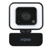 Rapoo C270L-FHD 1080P 美顏補光視像攝影機 | 3檔LED補光機 | 雙重降噪麥克風 | 快速自動對焦 | 香港行貨