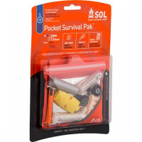 SOL Pocket Survival Pak 野外緊急求生包 | 方向定位 | 求生工具 | 庇護求生毯 | 生火保暖 | 求生信號