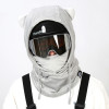 NANDN 滑雪護臉防風頭套 - 灰色 | 男女適用 | 耳朵/頸/臉防風保暖