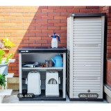 日本IRIS 愛麗思防水戶外陽台收納儲物櫃 | 室外庭院防雨工具收納置物櫃 - WDL910V