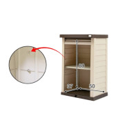 日本IRIS 愛麗思防水戶外陽台收納儲物櫃 | 室外庭院防雨工具收納置物櫃 - WDL910V