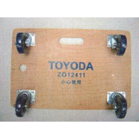 Toyoda 20x30寸木平板車  | 4寸藍輪