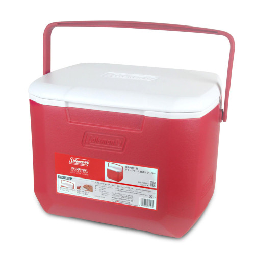 Coleman EXCURSION 15L手提保溫冰箱 - 紅色 | 24小時保溫 | 可放22罐330ml飲料