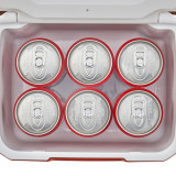Coleman TAKE 6 4.7L手提保溫冰箱 - 紅色 | 24小時保溫 | 可放6罐350ml飲料