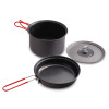 Coleman 鋁質露營煮食煲及煎鍋套裝 | 附收納網袋 | 1.7L單手鍋+煎鍋 | 不粘鋁鍋