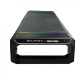 ELEPHANT E-DS02 RGB燈效顯示屏增高架 | 4位USB擴展 | 內置收納架 | 香港行貨